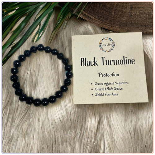 Black Tourmaline Bracelet – Protection Shield