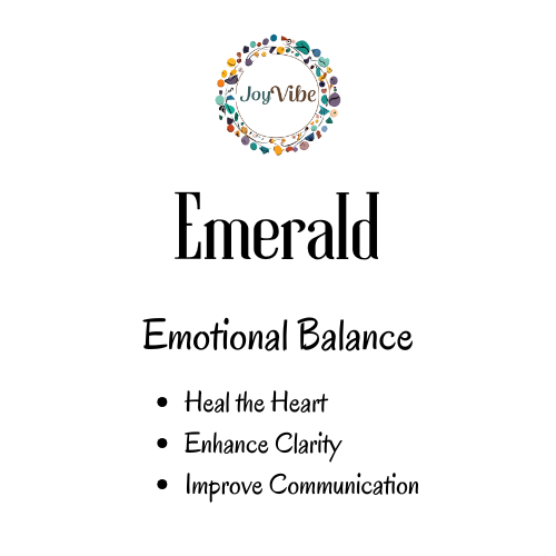 Emerald – Wisdom & Emotional Healing
