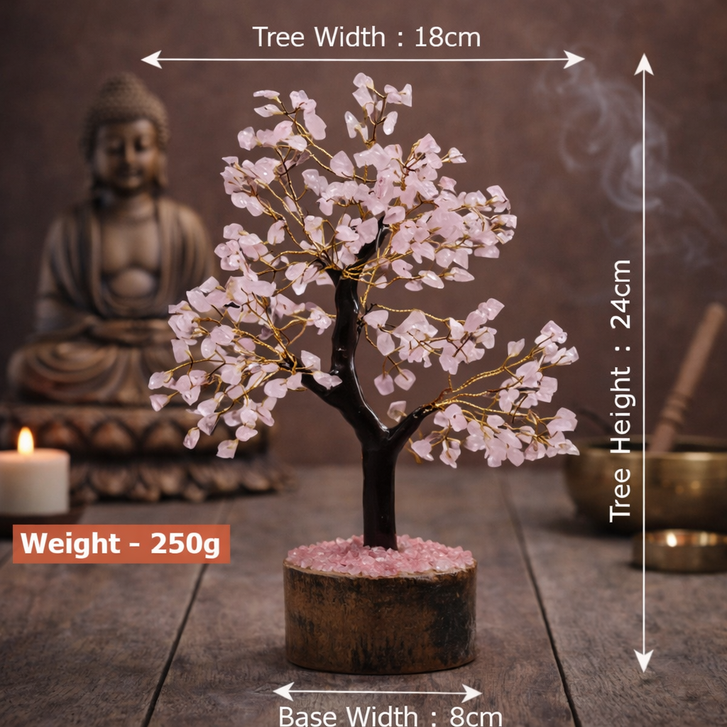 Rose Quartz Trees