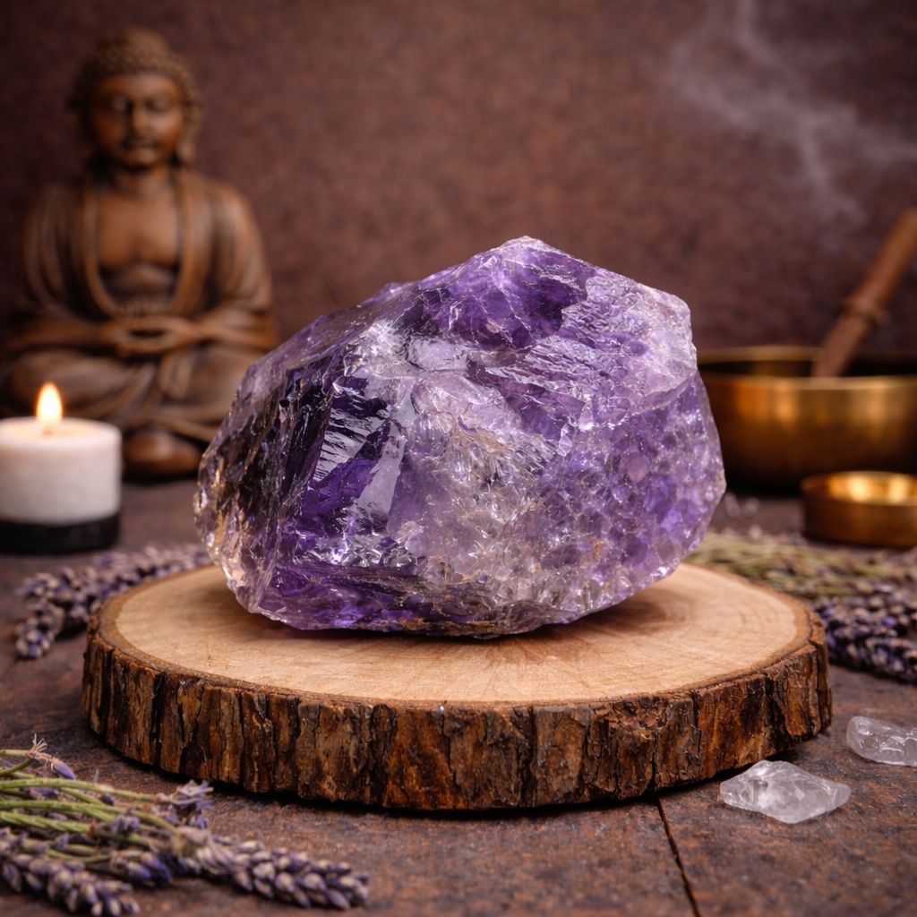 Amethyst Raw Cluster Stone