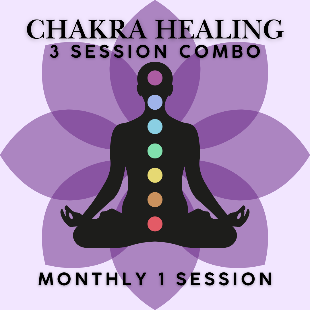 Chakra Healing (3 sessions healing pack)