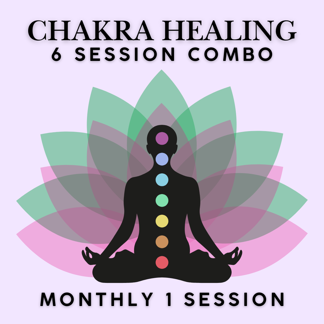 Chakra Healing (6 sessions healing pack)