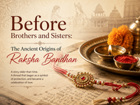 Before Brothers and Sisters: The Ancient Origins of Raksha Bandhan
