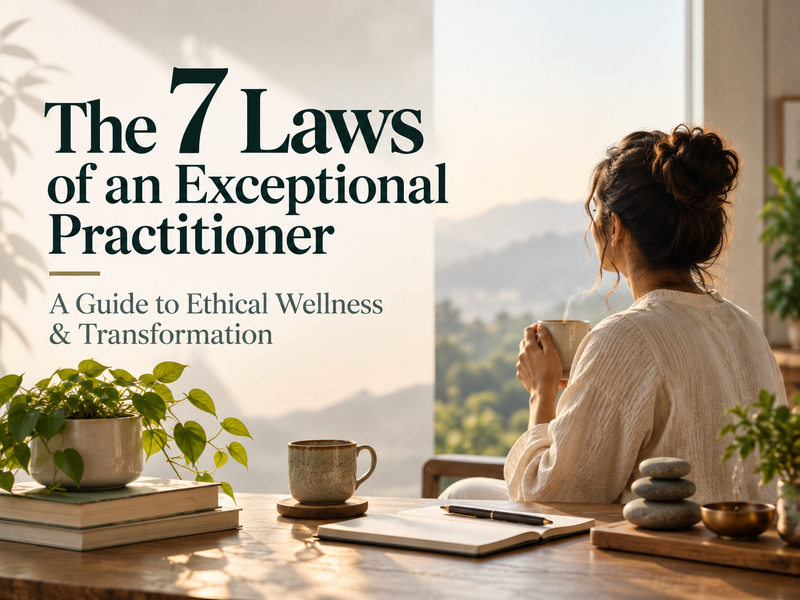 The 7 Laws of an Exceptional Practitioner: A Guide to Ethical Wellness & Transformation