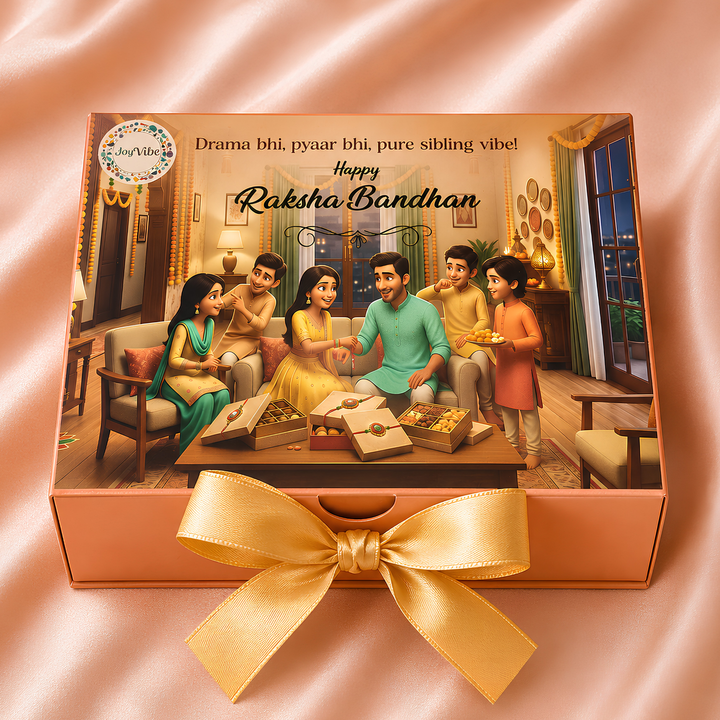 Raksha Bandhan Prosperity Gift Box (Pyrite Bracelet)