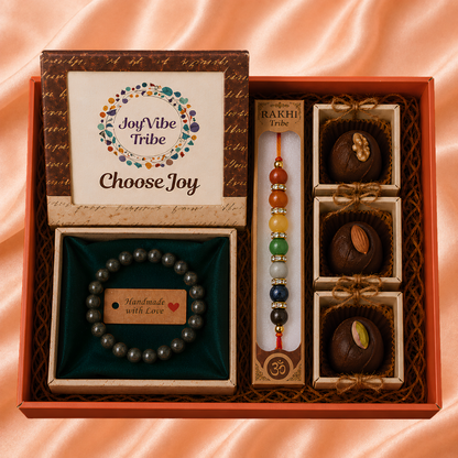 Raksha Bandhan Prosperity Gift Box (Pyrite Bracelet)