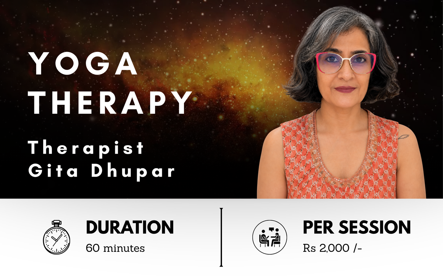 Yoga Therapy by Gita Dhupar