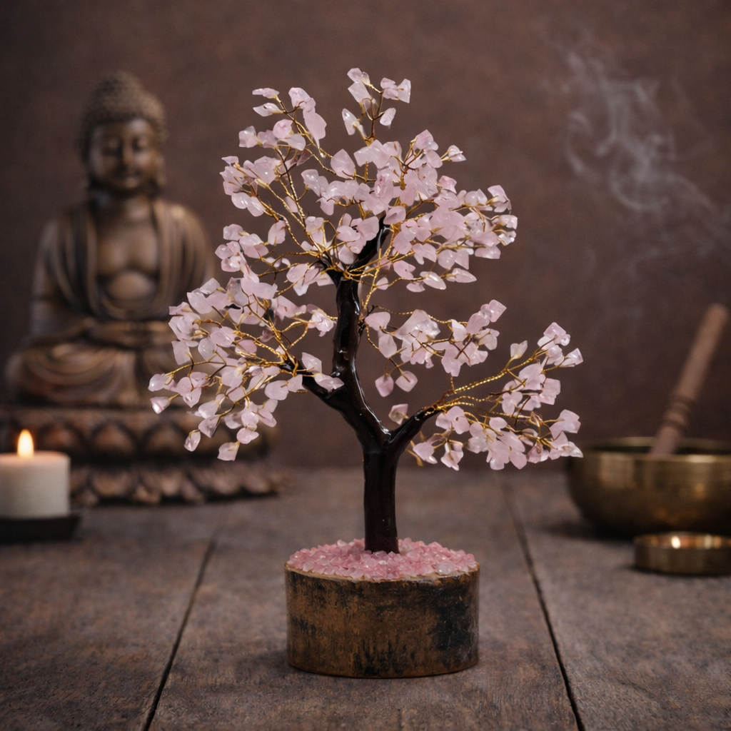 Rose Quartz Trees