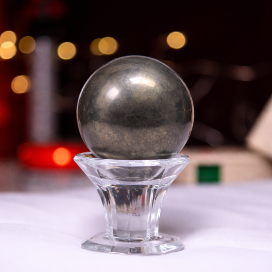 Pyrite Sphere – Money & Abundance