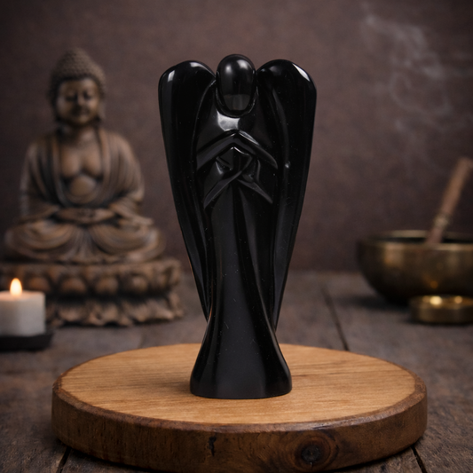 Black Tourmaline Angel