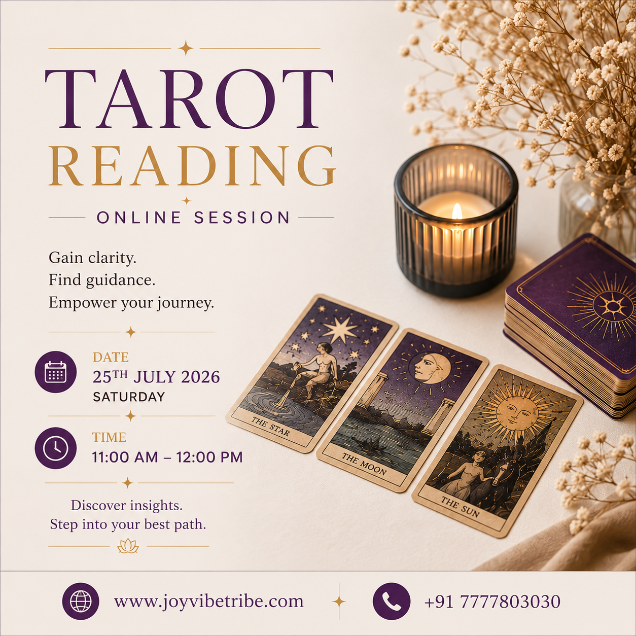 Tarot Reading 25th July 2026