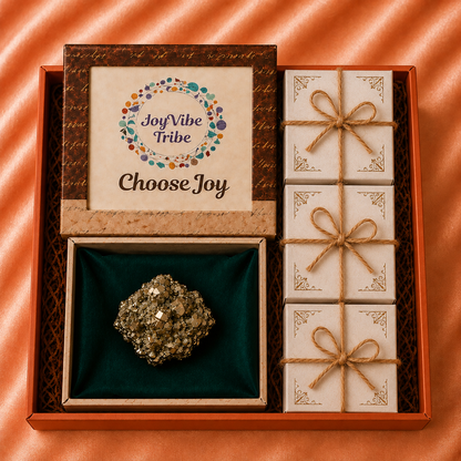 Raksha Bandhan Abundance Gift Box (Raw Pyrite Stone)