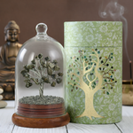 Pyrite Wish Tree In Glass Dome