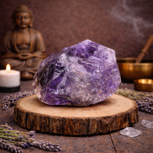 Amethyst Raw Cluster Stone