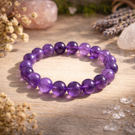 Amethyst Bracelet - Stress Relief