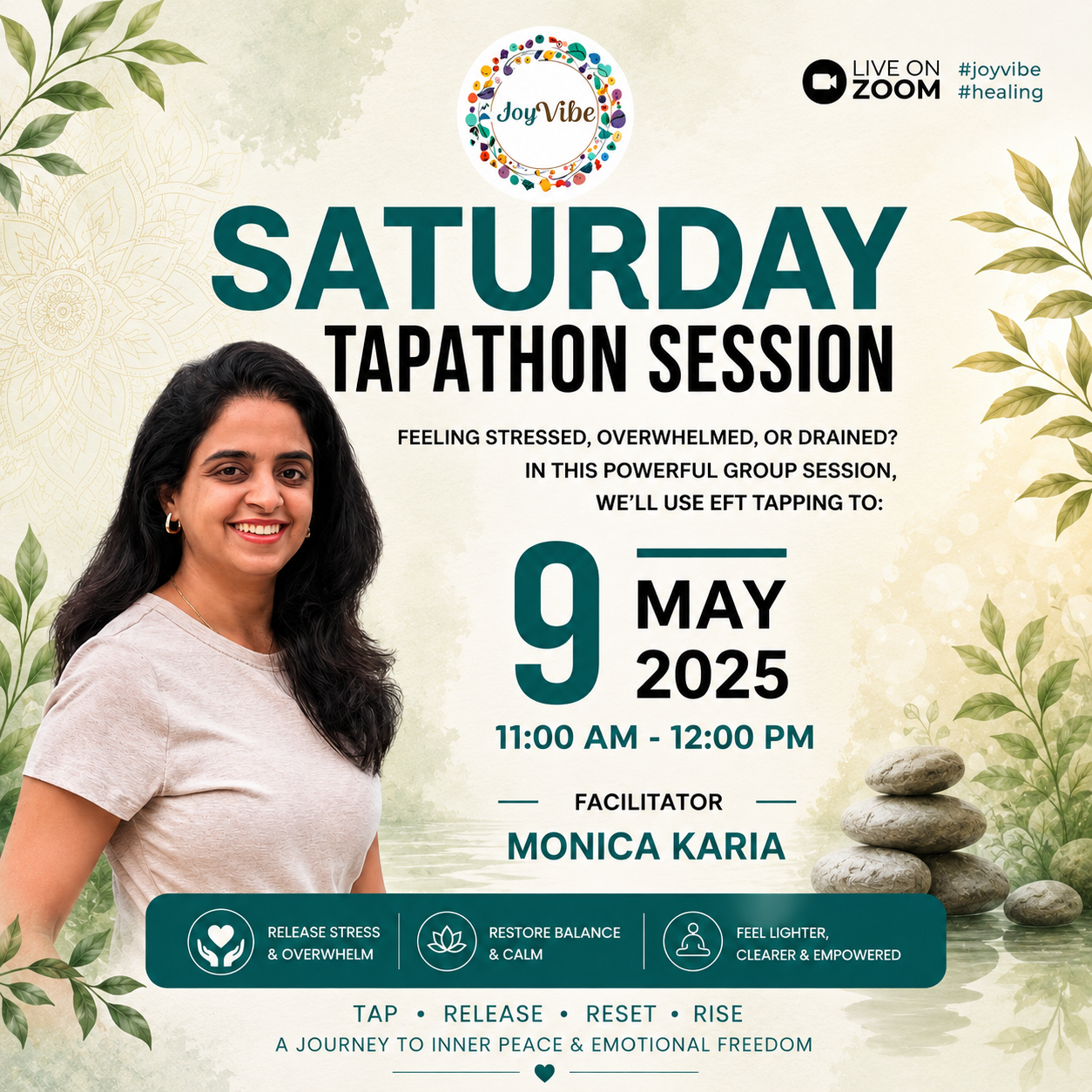 Tapathon 9th May 2026 - Monica Karia