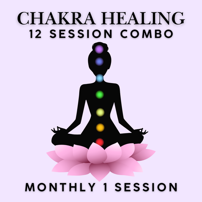 Chakra Healing (12 sessions healing pack)