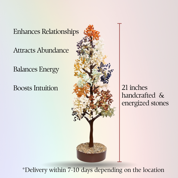Abundance Tree – Handcrafted Decor (21")