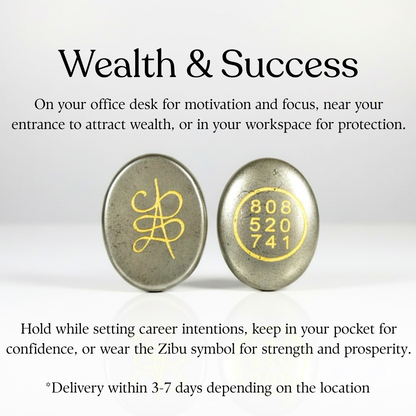 Pyrite Zibu - Wealth & Success